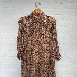 Ba&sh Deep Abstract Print Mini Dress - Small